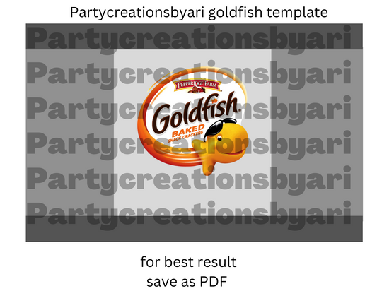 Goldfish Template